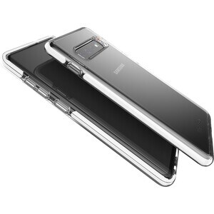 Funda gear4 Piccadilly - para Samsung Smartphone - Blanco, Transparente - Resistente a Caídas, Resistencia a arañazos, Res