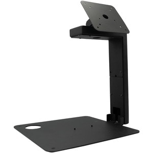 mUnite-POP Tablet POS Stand - 14" Height x 12.90" Width x 11.30" Depth - Countertop, Desktop - Steel - Black