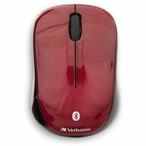 Verbatim Bluetooth® Wireless Tablet Multi-Trac Blue LED Mouse - Garnet - Blue LED/Optical - Wireless - Bluetooth - Garnet 