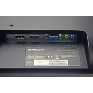 Monitor LCD Hannspree HS228PPB 54,6 cm (21,5") Full HD - 16:9 - Nero - 558,80 mm Class - 1920 x 1080 - 250 cd/m² - 5 ms