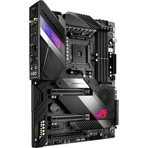 Asus ROG Crosshair VIII Hero Desktop Motherboard - AMD X570 Chipset - Socket AM4 - ATX - 128 GB DDR4 SDRAM Maximum RAM - D