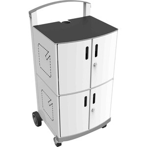 Compulocks CartiPad Duo DUO-EU Laptop/Tablet-Ladewagen - Stahl - 550,2 mm Breite x 458 mm Tiefe x 988,6 mm Höhe - für 32 G
