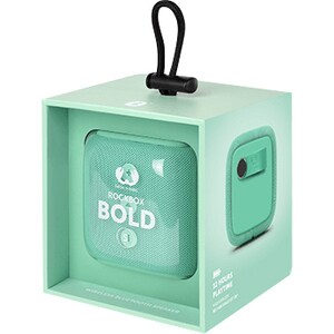 Fresh 'n Rebel Rockbox Bold S 1RB6000PT Bluetooth Lautsprechersystem - Pfefferminze - Aufladbarer Akku