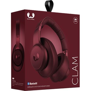 Fresh 'n Rebel Clam 3HP300RR Kabel/Kabellos Kopfbügel Stereo Headset - Rubinrot - Binaural - Ohrumschließend - Bluetooth -