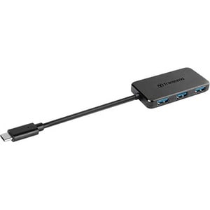 Transcend USB-Hub - USB-Typ C - 4 Total USB Port(s) - 4 USB 3.1 Port(s) - PC, Mac, Linux