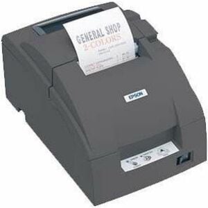 Epson TM-U220D Business, POS System Dot Matrix Printer - Colour - Wall Mount - Receipt Print - Ethernet - USB - USB Host -