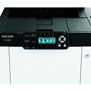 Imprimante laser Bureau Ricoh P C600 - Impression 40 ppm Mono - 1200 x 1200 dpi - Recto/Verso Automatique - Bac d'Alimenta