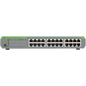 Allied Telesis CentreCOM FS710 FS710/24 24 Ports Ethernet Switch - 2 Layer Supported - Twisted Pair - Desktop, Rack-mounta