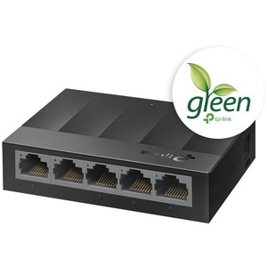 TP-Link LiteWave LS1005G 5 Ports Ethernet Switch - Gigabit Ethernet - 10/100/1000Base-T - 2 Layer Supported - 3.70 W Power