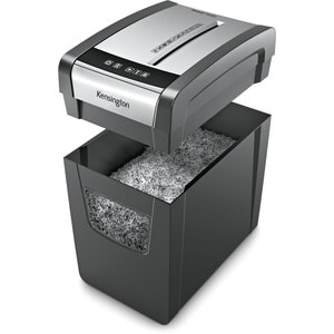 Kensington OfficeAssist Shredder M100S Anti-Jam Cross Cut - Non-continuous Shredder - Cross Cut - 10 Per Pass - for shredd