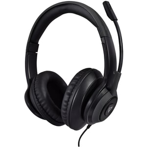 V7 Premium HC701 Wired Over-the-head, Over-the-ear Stereo Headset - Grey - Microsoft Teams Certification - Binaural - Circ