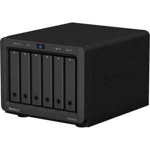 Synology DiskStation DS620slim 6 x Total Bays SAN/NAS Storage System Celeron J3355 Dual-core (2 Core) 2 GHz - 2 GB RAM - D