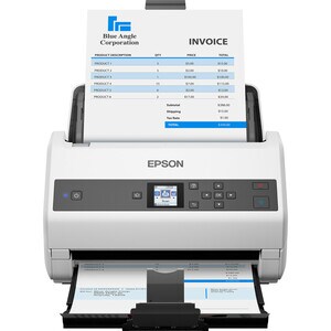 Escáner de superficie plana Epson WorkForce DS-970 - 600 ppp Óptico - 30 bits Color - 30 bits Escala de grises - 85 ppm (M