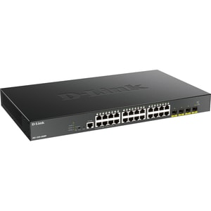 D-Link DGS-1250 DGS-1250-28XMP 28 Ports Manageable Ethernet Switch - Gigabit Ethernet - 1000Base-T - 3 Layer Supported - M