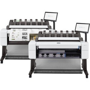 HP Designjet T2600 PostScript Inkjet Large Format Printer - Includes Printer, Scanner, Copier - 36" Print Width - Color - 