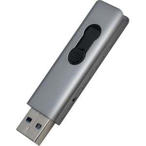 PNY Elite Steel 3.1 128 GB USB 3.1 Flash Drive - Stainless Steel - 80 MB/s Read Speed - 20 MB/s Write Speed - 1 Piece