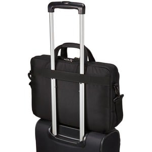 Case Logic Carrying Case (Briefcase) for 39.6 cm (15.6") Notebook, Tablet PC, Portable Electronics - Black - Impact Resist