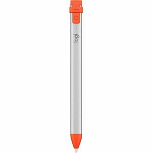 Stylet Logitech Crayon - Capacitive Type d'écran tactile supportée - Caoutchouc de Silicone, Aluminium, Polycarbonate/Acry
