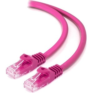 Alogic Pink CAT6 Network Cable - 1m - 1 m Category 6 Network Cable for Network Device - First End: 1 x RJ-45 Network - Mal