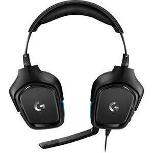 Casque de jeu Logitech G432 - Filaire - Design Sur tête - Stéréo - Binaural - Circumaural - 5 Kilo Ohm - Fréquence 20 Hz/2