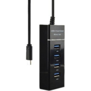 Hub USB MCL - USB Type C - Externe - 4 Total de ports USB - 4 Port(s) USB 3.0 - PC, Mac, iOS