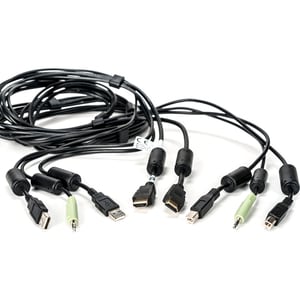 CABLE ASSY, 1-HDMI 2-USB/1-AUDIO, 10FT