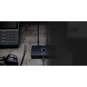 Jabra LINK 950 Interruptor para auscultador para Fone de ouvido - Acrilonitrila butadieno estireno (ABS), Policarbonato