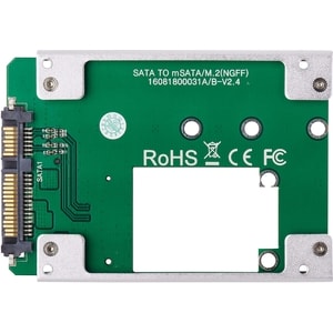 Eaton Tripp Lite Series M.2 NGFF SSD (B-Key) to 2.5 in. SATA Open-Frame Housing Adapter