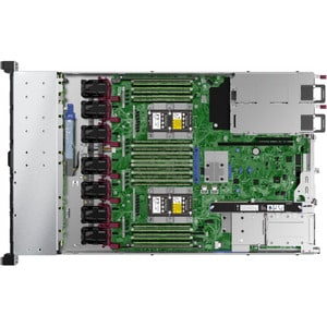 HPE ProLiant DL360 G10 1U Rack Server - 1 x Intel Xeon Silver 4208 2.10 GHz - 16 GB RAM - Serial ATA/600 Controller - 2 Pr
