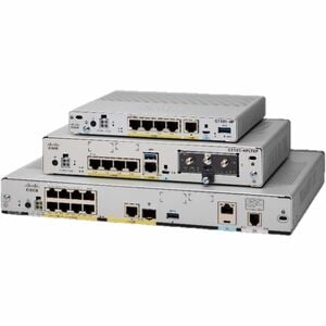 Cisco 1000 C1121X-8P Router - 8 Ports - PoE Ports - Management Port - 1 SFP Slots - 8 GB - Gigabit Ethernet