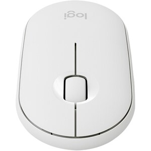 Logitech Pebble M350 Rato - Bluetooth/Radiofrequência - USB - Ótico - 3 Taste(n) - Branco - Sem fios - 2.40 GHz - 1000 dpi