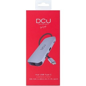 Station d'accueil DCU USB Type C pour Notebook - 100 W - 3 xUSB 3.0 - USB Type-C - Réseau (RJ-45) - HDMI - Sortie ligne au