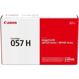 Canon 057H Original High Yield Laser Toner Cartridge - Black - 1 Pack - 10000 Pages