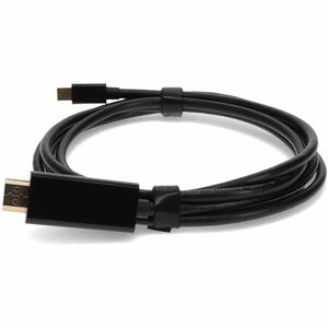 AddOn HDMI/Mini DisplayPort Audio/Video Cable - 6 ft HDMI/Mini DisplayPort A/V Cable for Audio/Video Device - First End: 1