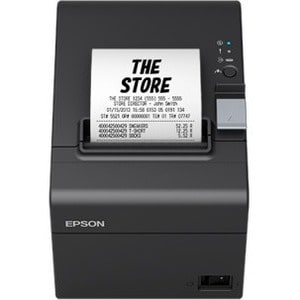 Epson TM-T20III Desktop Direktthermodrucker - Monochrom - Quittungsdruck - USB - Seriell - EU - 250 mm/s Monodruck - 203 x