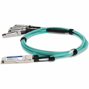 AddOn 3 m Fibre Optic Network Cable - 1 - TAA Compliant - Cable for Network Device - First End: 1 x QSFP+ Network - Second