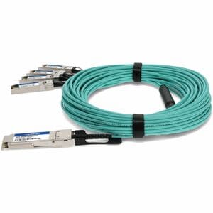 AddOn 20 m Fibre Optic Network Cable - 1 - TAA Compliant - Cable for Network Device - First End: 1 x QSFP+ Network - Secon