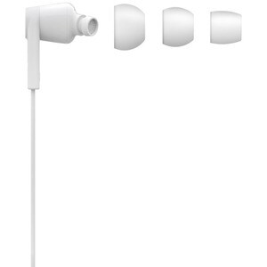 Belkin SOUNDFORM Kabel Ohrhörer Stereo Ohrhörerset - Weiß - Binaural - In-Ear - 111,8 cm Kabel - Host-Schnittstelle: Light