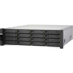 QNAP Enterprise ZFS NAS ES1686DC-2142IT-96G 16 x Total Bays SAN/NAS Storage System - 4 GB Flash Memory Capacity Xeon D-214