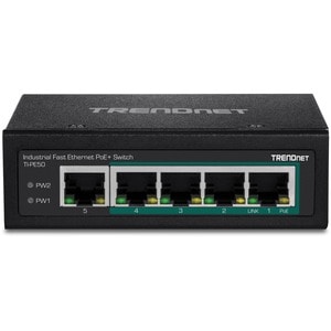 Conmutador Ethernet TRENDnet  TI-PE50 5 - Fast Ethernet - 10/100Base-T - Nuevo - Conforme con normas TAA - 2 Capa compatib