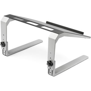 StarTech.com Adjustable Laptop Stand - Heavy Duty Steel & Aluminum - 3 Height Settings - Tilted - Ergonomic Laptop Riser f