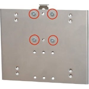 Shuttle Mounting Adapter Kit für Barebone-PC - Metall, Edelstahl
