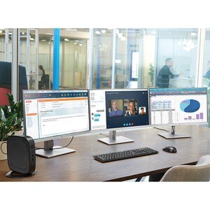 HP t640 Thin Client Ryzen R1505G Dual-core (2 Core) 2.40 GHz - 4 GB RAM DDR4 SDRAM - 16 GB Flash Radeon Vega 3 - Gigabit E