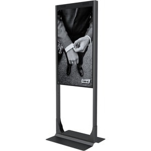 Montaggio a pavimento ITB per Display firma digitale, Base da pavimento - Nero - 1 Schermo/i supportato/i