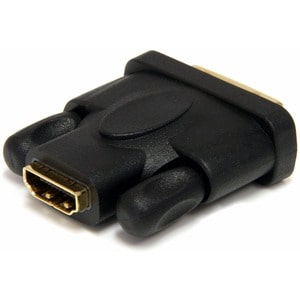 StarTech.com HDMIÂ® to DVI-D Video Cable Adapter - F/M - 1 x HDMI Digital Audio/Video Female - 1 x DVI-D Digital Video Mal