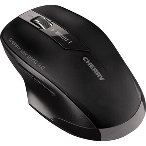 CHERRY MW 2310 2.0 Mouse - Radio Frequency - USB - Optical - 6 Button(s) - Black - 1 - Wireless - 2.40 GHz - 2400 dpi - Sc