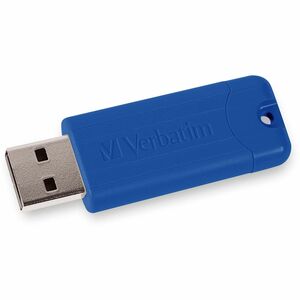 64GB PinStripe USB 3.2 Gen 1 Flash Drive - 5pk - Assorted - 64 GB - 5 Pk - Assorted