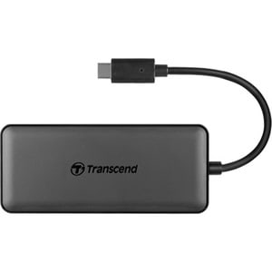 Hub USB/lettore schede flash Transcend HUB5C - USB 3.1 (Gen 2) tipo C - Esterno - 4 Total USB Port(s) - 2 USB 3.1 Port(s) 
