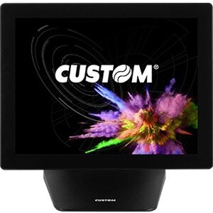 CUSTOM SILK WINDOWS PC POS Terminal - Intel Celeron 2 GHz - 4 GB 64 GB - 39,6 cm (15,6") LED Touchscreen - LAN wireless Et