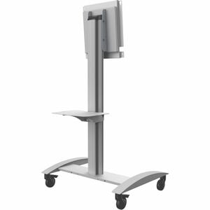 Peerless-AV® ACC-MSF-W Montageregal für Cart, Notebook - Weiß - Querformat/Hochformat - TAA-konform - Höhenverstellbar - m